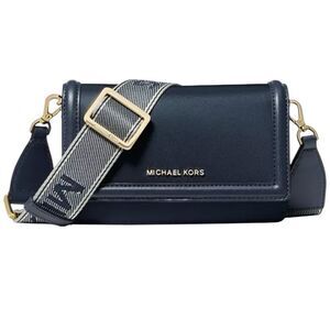 MICHAEL Michael Kors Logo Small Nylon Crossbody with Webbing Strap